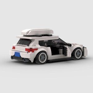 340PCS City Car MVP Toy Building Set For Kids And Adults DIY Vehicles