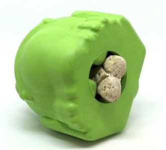 Bull Frog Dog Chew Toy & Treat Dispenser