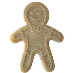 Gingerbread Man Nylon Dog Chew Toy for Aggressive Chewers