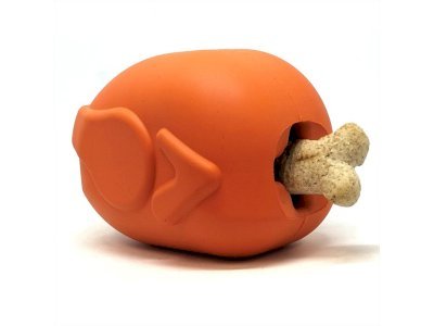Roasted Turkey Dog Chew Toy & Treat Dispenser