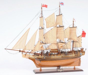 Exclusive Edition of the H.M.S. Bounty Model Ship