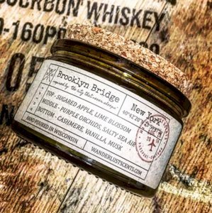 Wanderlust Scents 2 Wick Soy Candle