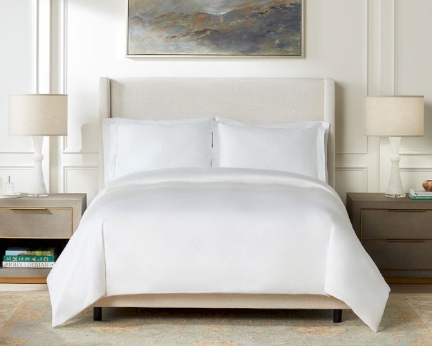 Luxury White Duvet Cover Set