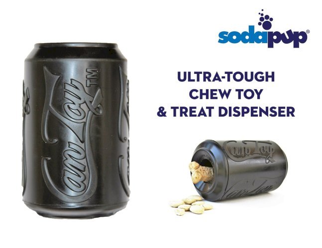 SP Magnum Can Toy eDispenser Ultra Durable Rubber Chew Toy