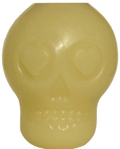 MKB Glow in the Dark Sugar Skull Chew Toy & Treat Dispenser