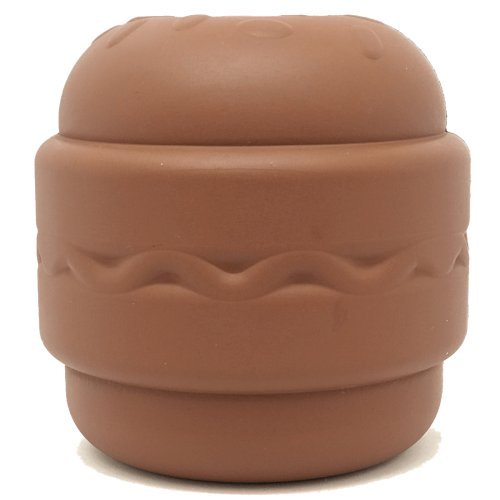 SP Hamburger Durable Rubber Chew Toy & Treat Dispenser