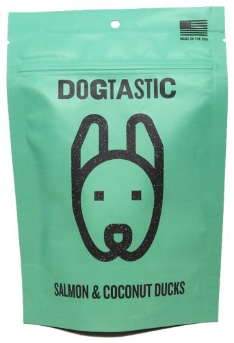 DT Dogtastic Salmon & Coconut Ducks Dog Treats