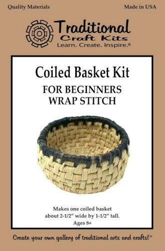Coiled Basket Kit for Beginners - Wrap Stitch