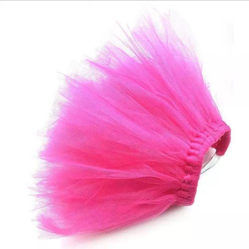 Hot Pink Dog Tutu Skirt (Small)