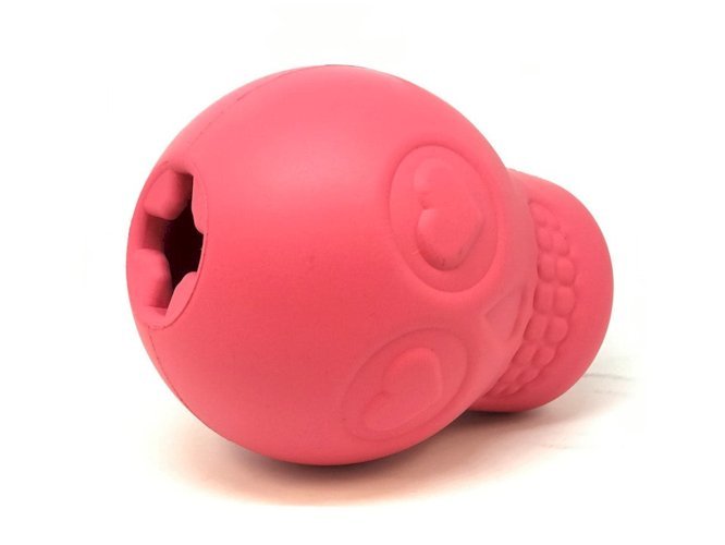 Sugar Skull Dog Chew Toy & Treat Dispenser