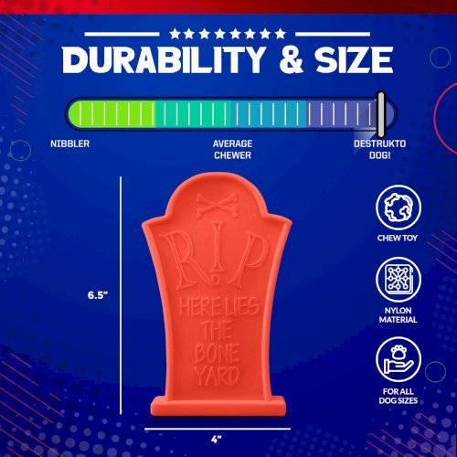 Headstone Ultra Durable Nylon Dog Chew Toy