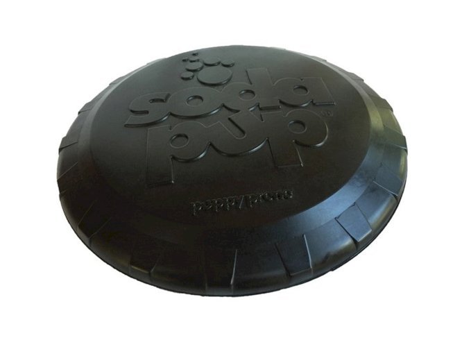 Magnum Bottle Top Flyer Ultra Durable Rubber Retrieving Frisbee