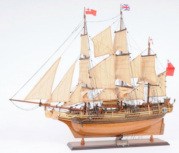 Exclusive Edition of the H.M.S. Bounty Model Ship